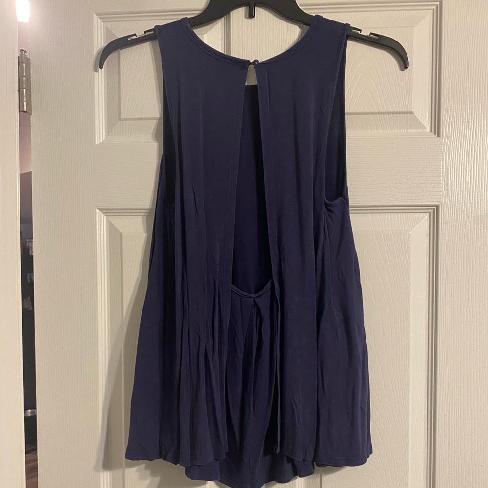 Open Back Flowy Top
